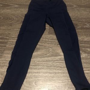 Fabletics navy leggings